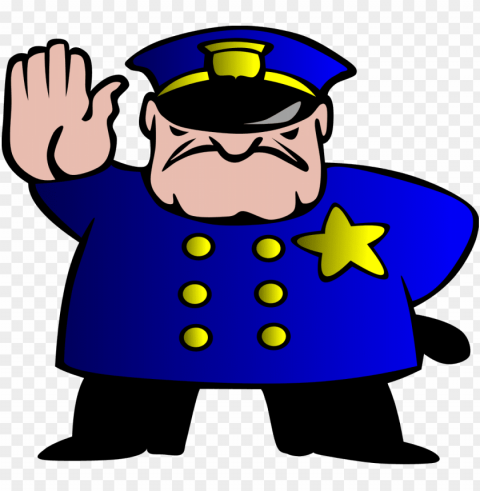 cop PNG images for merchandise