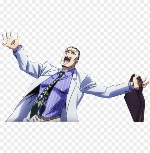 copy discord cmd - yoshikage kira PNG photos with clear backgrounds
