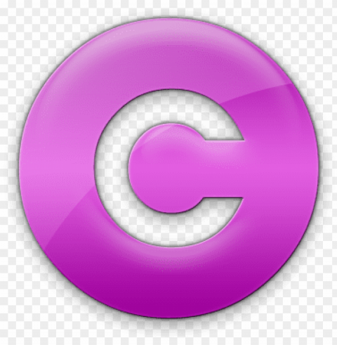 copyright symbol image - transparent colored copyright symbols PNG Graphic Isolated on Clear Background