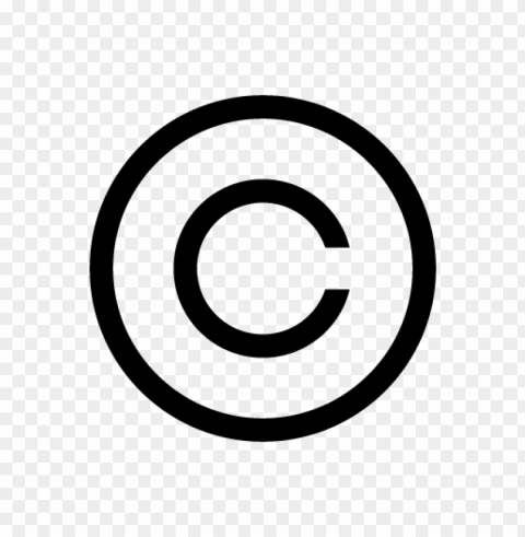 copyright symbol vector free download HighQuality Transparent PNG Isolated Element Detail