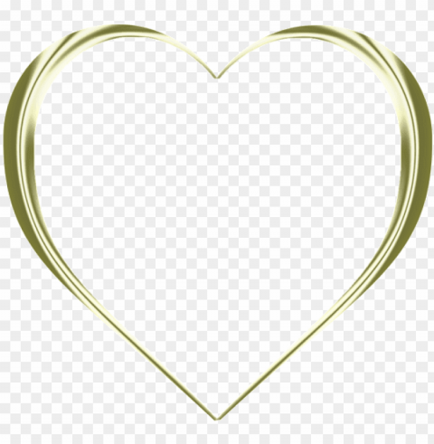 corazones dorados - heart PNG images with no fees