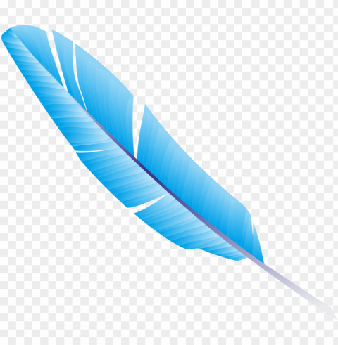 coreldraw transprent free download blue feather vector - blue feather PNG Image with Isolated Graphic Element