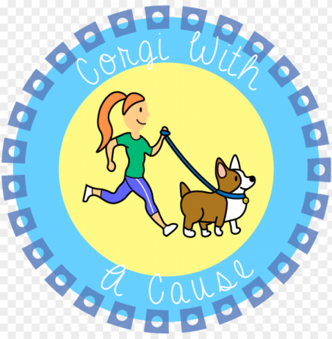 Corgi With A Cause PNG Graphic With Transparent Background Isolation