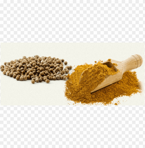 coriander powder Transparent PNG Isolated Subject