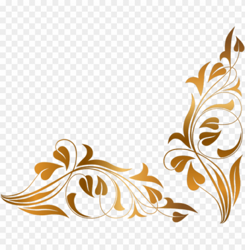 corner scroll designs free download best corner scroll - floral PNG images for mockups