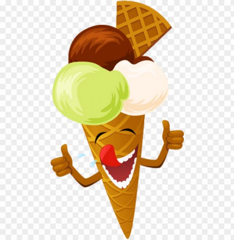 cornet de glace clipart HighResolution PNG Isolated Illustration