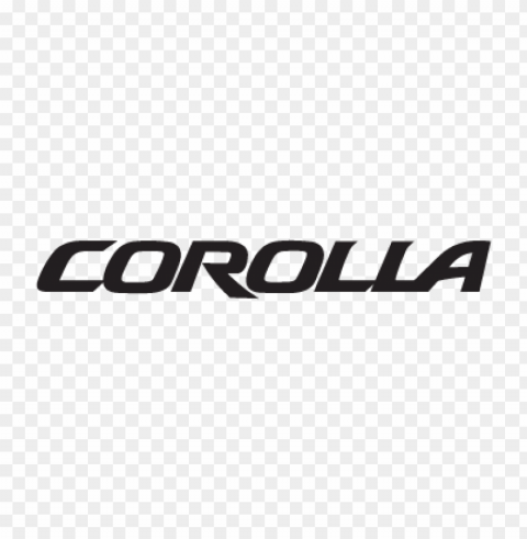 corolla logo vector free download PNG transparent photos for design