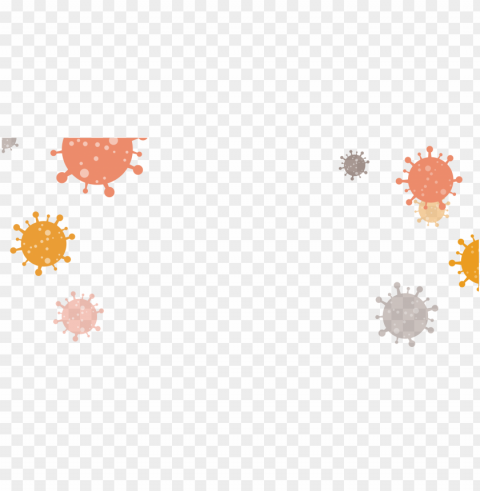 Coronavirus covid-19 Transparent Background Isolated PNG Design Element