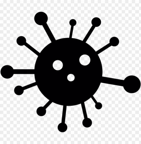 Coronavirus covid-19 Transparent Background Isolated PNG Icon
