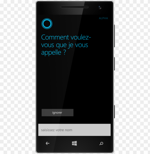 cortana firstrun typephonetic 01 fr-fr - germany windows phone PNG Image with Clear Background Isolation