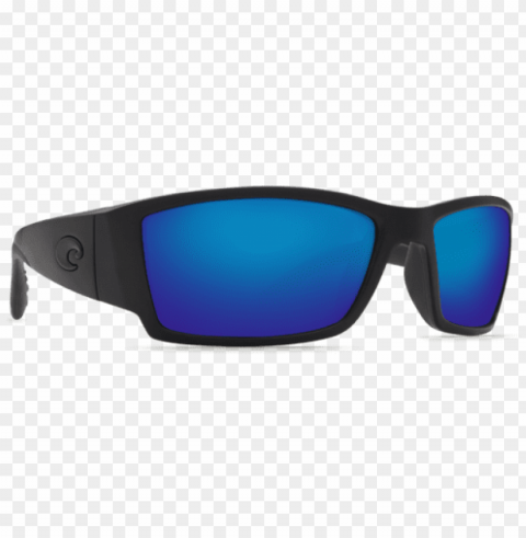 costa corbina sunglasses blackout blue mirror 580p Transparent background PNG images comprehensive collection