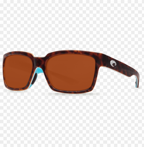 costa del mar playa sunglasses light tortoisewhiteaqua Isolated Illustration with Clear Background PNG