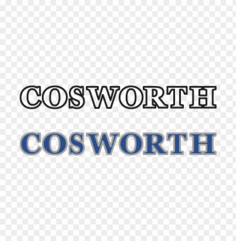 cosworth vector logo free Transparent PNG Illustration with Isolation