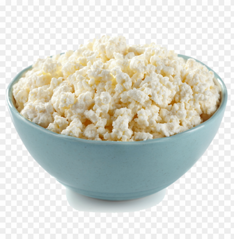 cottage cheese food PNG Image Isolated on Transparent Backdrop