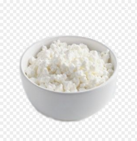 Cottage Cheese Food Photo PNG Image With Clear Background Isolated