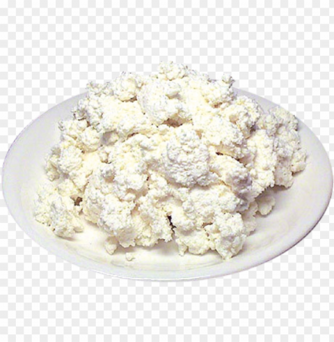 cottage cheese food transparent PNG Image Isolated with Clear Transparency