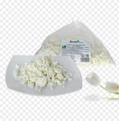 cottage cheese food PNG Graphic with Transparent Background Isolation