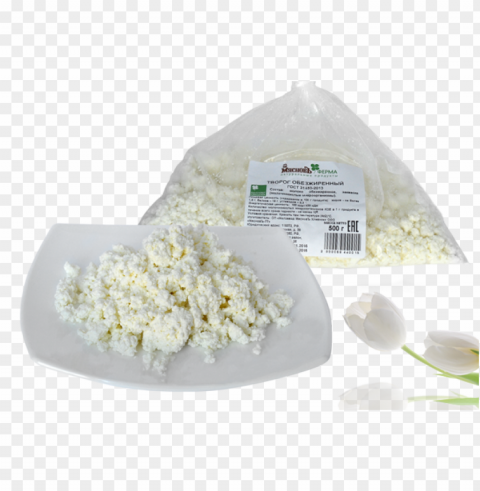 Cottage Cheese Food PNG Graphic With Transparent Background Isolation