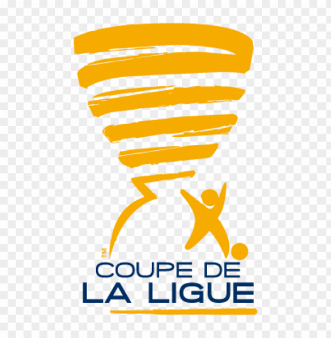 coupe de la ligue vector logo PNG graphics with alpha channel pack