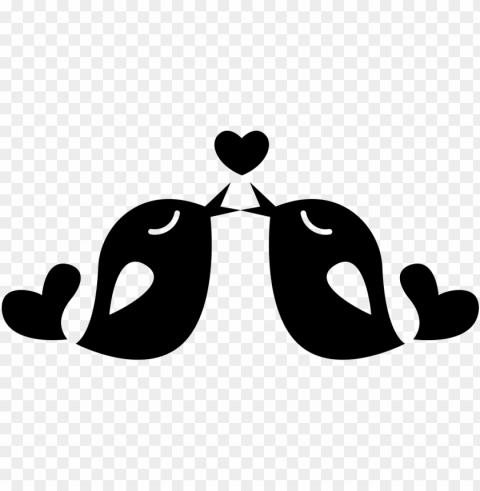 couple of love birds in love svg icon free- love couple icon PNG pictures with no background