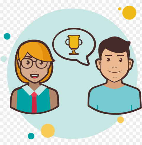 couple trophy icon - icon PNG graphics with transparent backdrop