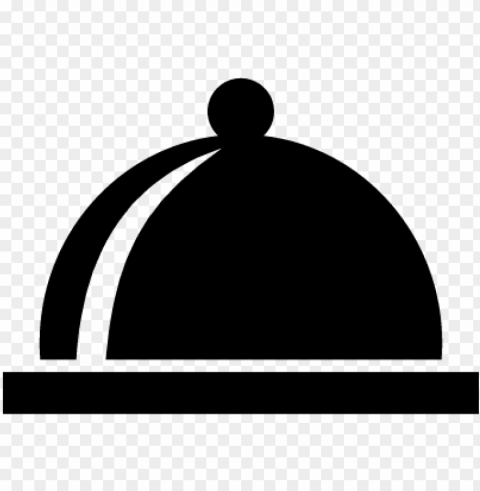 covered plate of food vector - icon food plate High-resolution transparent PNG files