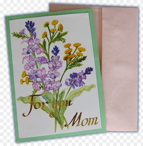 covertly hostile greeting card from geek calligraphy - mother's day PNG Graphic with Transparent Background Isolation