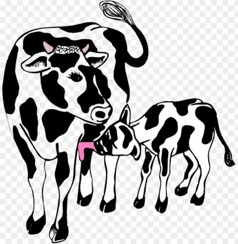 cow silhouette cattle silhouette clipart kid - cow and calf clipart High-quality transparent PNG images