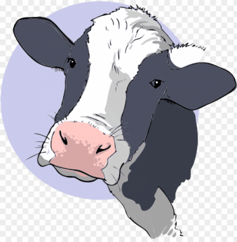 cow silhouette clip art - cow head clip art PNG Image with Transparent Cutout