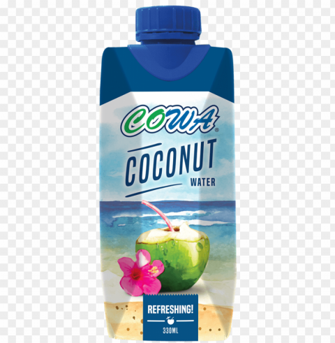 cowa coconut water - cowa coconut water logo PNG with cutout background