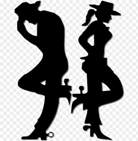 cowboy and cowgirl top image - cowboy e cowgirls desenho Transparent PNG Isolated Subject Matter