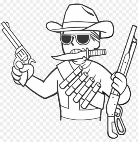 cowboy - fallout new vegas perks PNG Image Isolated with Transparent Clarity