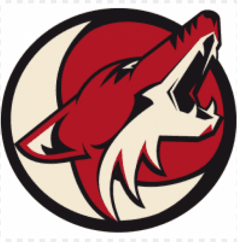 coyotes logo Isolated Artwork in HighResolution Transparent PNG