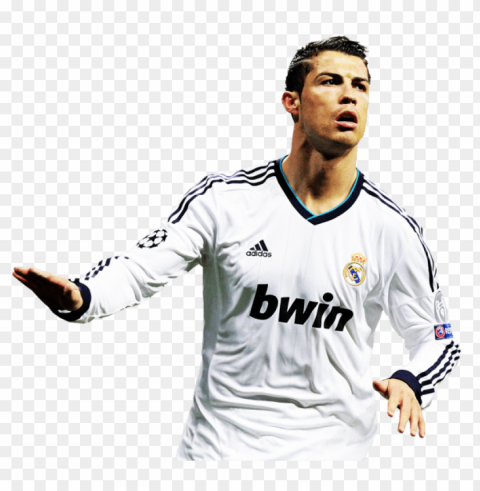 CR7 Cristiano Ronaldo football player Isolated Icon in Transparent PNG Format