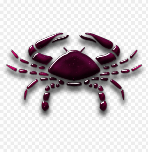 crab zodiac icon - cancer the crab note cards pk of 20 ClearCut PNG Isolated Graphic
