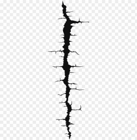 crack wall - monochrome PNG images with transparent canvas comprehensive compilation