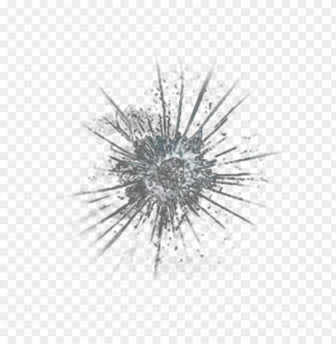 cracked glass effect Transparent PNG Artwork with Isolated Subject