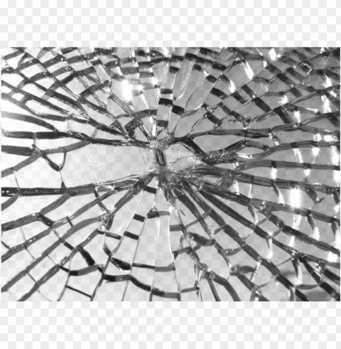 cracked glass PNG images with transparent layering