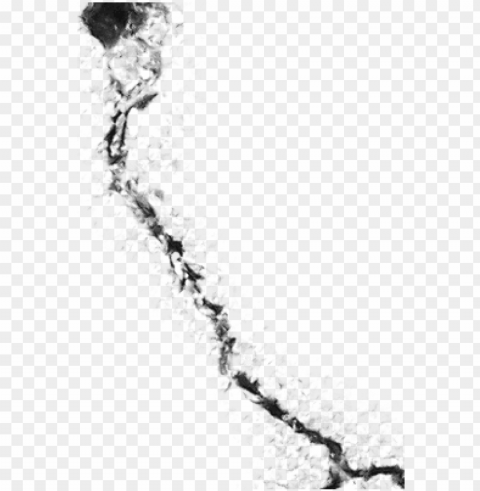 cracks drawing at getdrawings - crack line HighQuality Transparent PNG Element