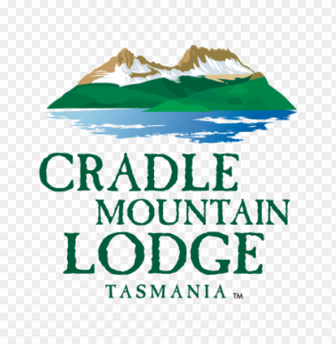 cradle mountain lodge logo vector free PNG Image Isolated with Transparent Clarity