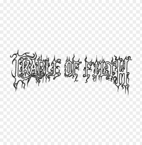 cradle of filth vector logo PNG design