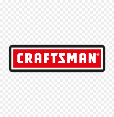 craftsman vector logo PNG clip art transparent background