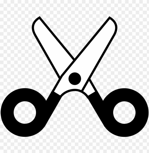 crayon clipart scissors clip black and white - black and white scissors HighResolution Transparent PNG Isolated Element