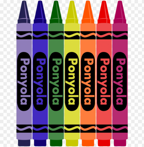 crayon vector - crayola crayo PNG with clear overlay