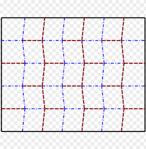 Crease Pattern For A Miura Fold - ミウラ 折り 折り 方 Transparent PNG Images For Design