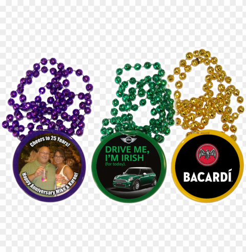create custom mardi gras beads for all your business - bacardi rum bat logo t shirt sz l liquor cocktail bar Free PNG images with alpha transparency comprehensive compilation