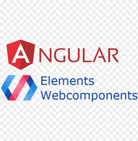 create external webcomponents with angular elements HighResolution PNG Isolated Artwork