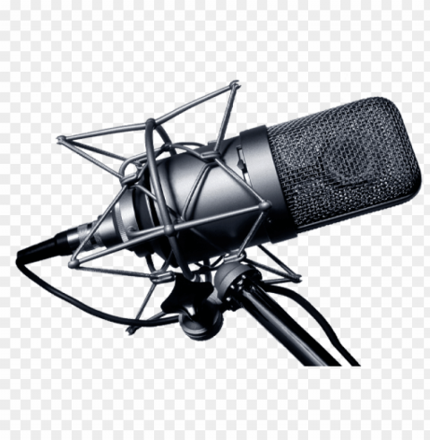 Creation To Market - Radio Studio Microphone Isolated Graphic On Transparent PNG