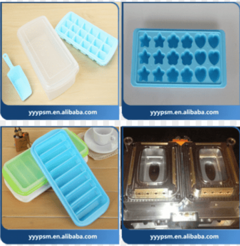 creative and customized plastic ice cube traysbox - injection mouldi Free PNG download no background