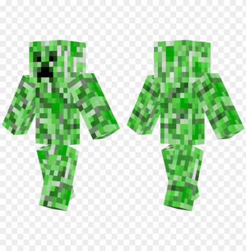 creeper - minecraft skins de creeper PNG Graphic Isolated on Clear Background